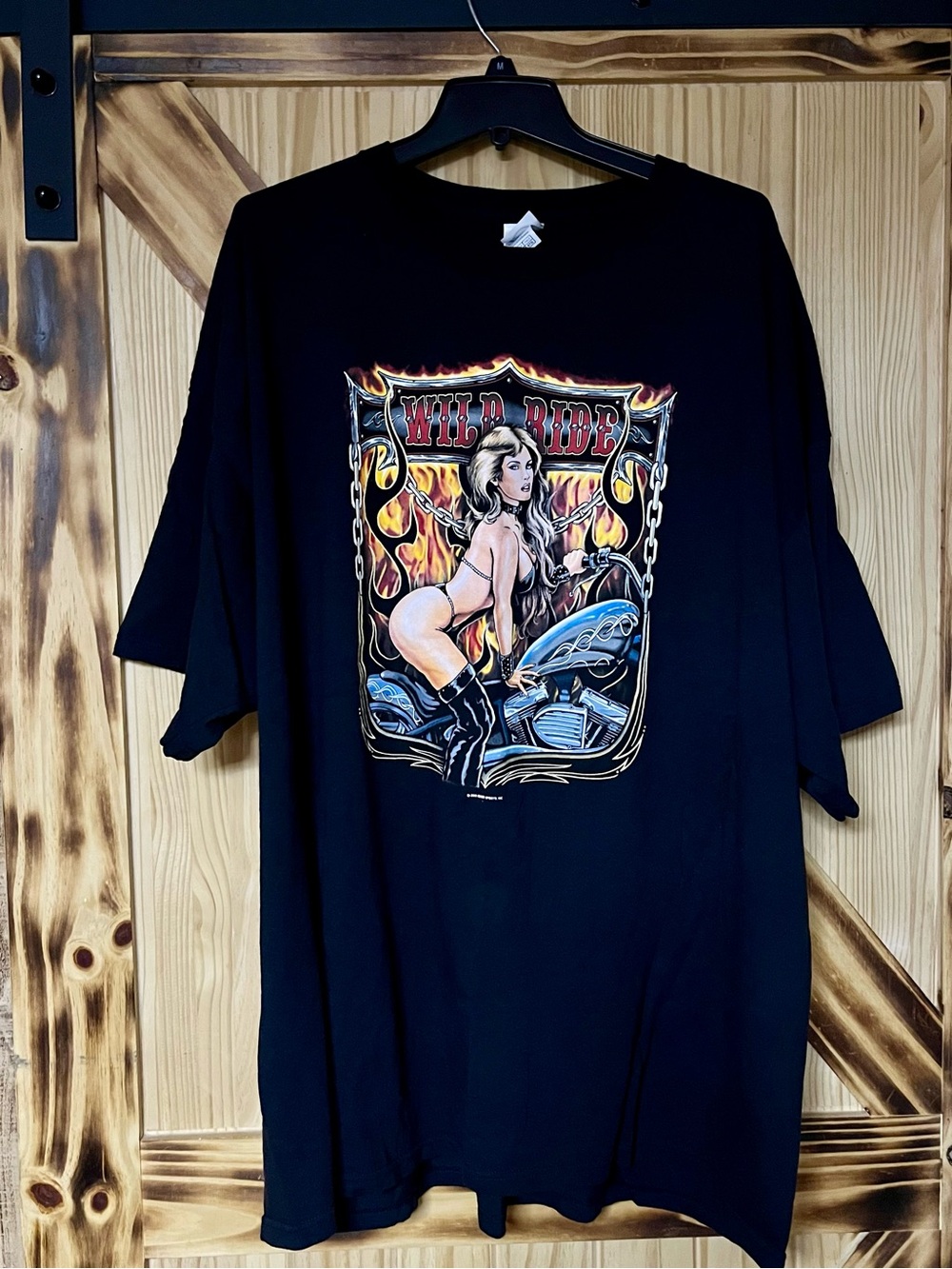 Hot Leathers Daytona Beach Biker T-Shirt 4XL Oversized Double Sided VTG 2005